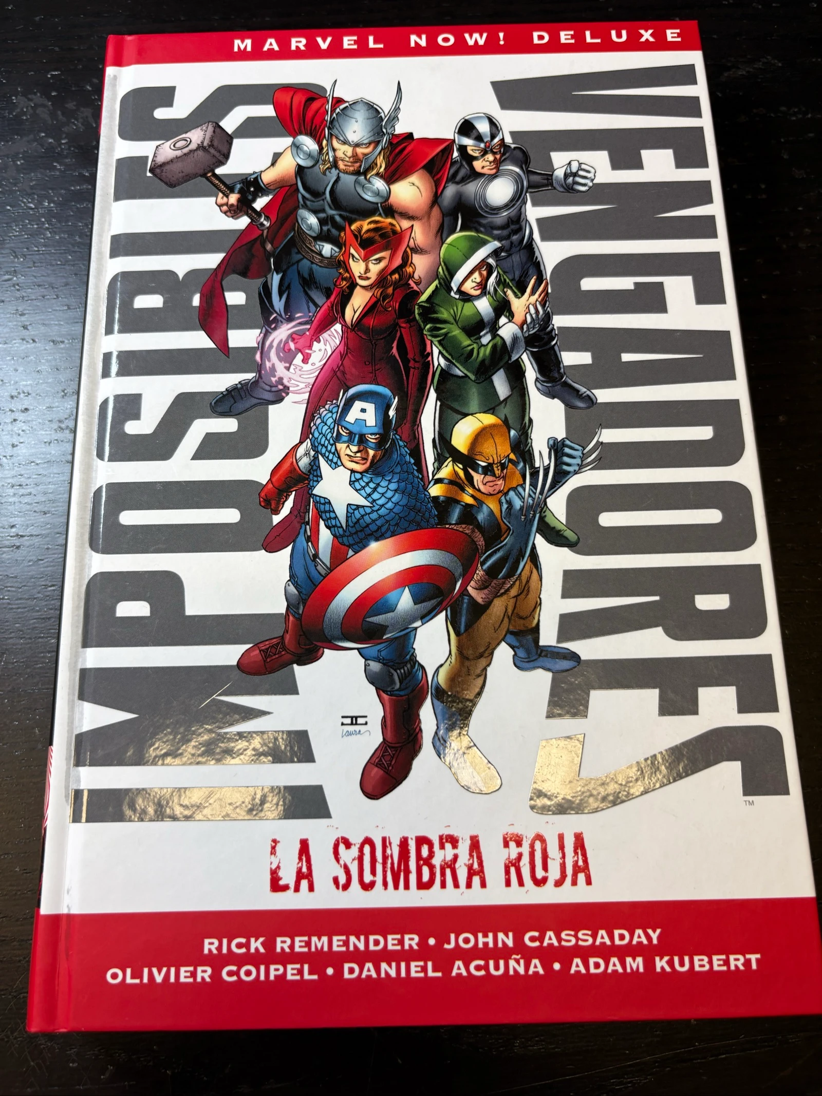 Vengadores: La Sombra Roja | Marvel Now! Deluxe | Thor, Capitán América y Lobezno | Panini